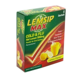 Lemsip Max Strength Lemon 5 sachets