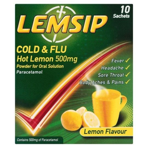 Lemsip Original lemon 10 sachets