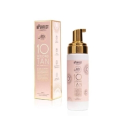 BPERFECT MRS GLAM 10 SECOND TAN PEACH SCENTED MOUSSE DARK 175ML