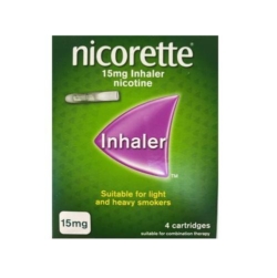 Nicorette 15mg Inhaler Refill 4 Cartridges