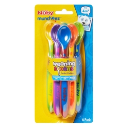 NUBY WEANING SPOONS X6