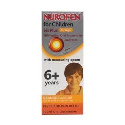 Nurofen Children 6 Plus Orange Suspension 100ML