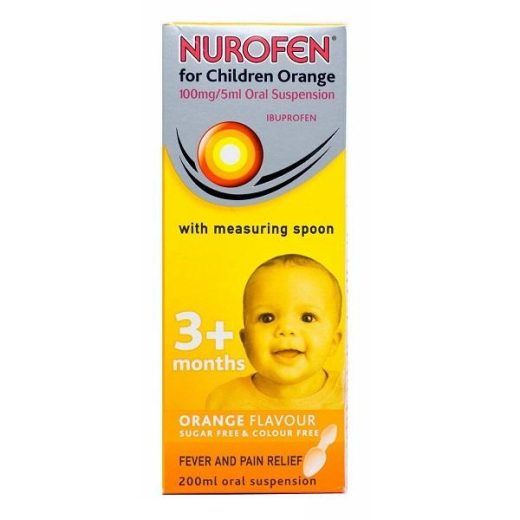 Nurofen Children Orange with Spoon 200ML