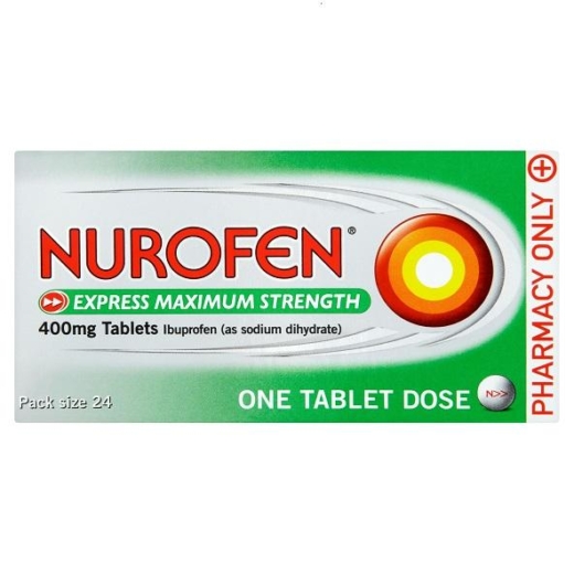 Nurofen Express 400mg Maximum Strength tablets 24s