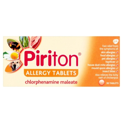 Piriton 4mg 30 Tablets