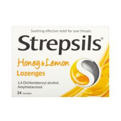Strepsils Honey & Lemon Lozenge 24's