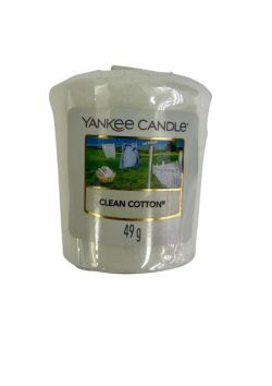 YANKEE CANDLE  VOTIVE CLEAN COTTON