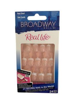 BROADWAY NAILS REAL LIFE FRENCH PINK