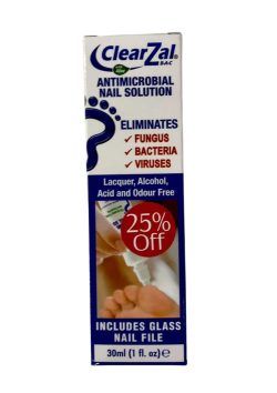 CLEARZAL BAC ANTIMICROBIAL NAIL SOLUTION 30ML