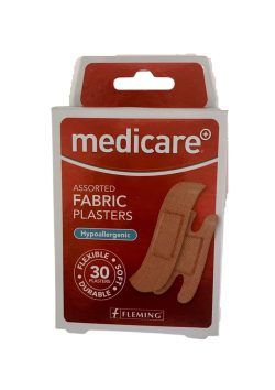 MEDICARE FABRIC ASSORTED PLASTERS 30S
