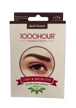 1000 HOUR LASH & BROW DYE - DARK BROWN
