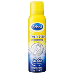 Scholl Fresh Step Anti Perspirant Foot Spray 150ml