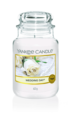 YANKEE CANDLE LARGE JAR WEDDING DAY