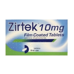 Zirtek Allergy Relief 10mg 30 tablets