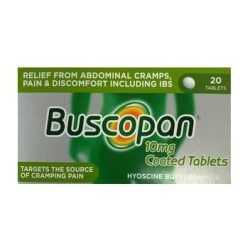 Buscopan 10mg 20 Tablets