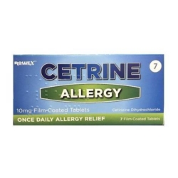Cetrine Allergy 10mg 7 tabs