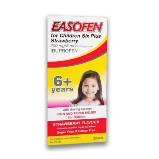 Easofen for Children 6 Plus Strawberry 200ml