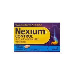 Nexium Control 20mg Gastro Resistant Tablets 14 pack
