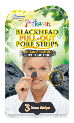 7TH HEAVEN CHARCOAL PORE STRIPS 3 PACK