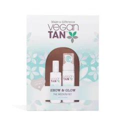 Vegan Tan Snow& Glow Medium set