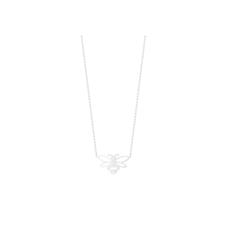 Bee Silver Stencil Pendant - Tipperary Crystal