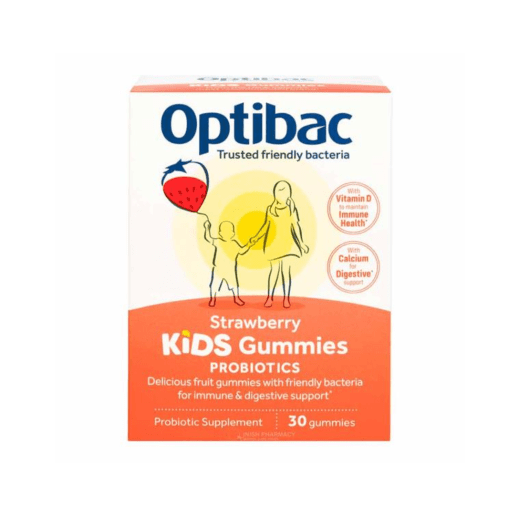 Optibac Strawberry Kids Gummies 30 pack