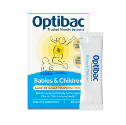 OptiBac Probiotics For Babies and Children 10 sachets