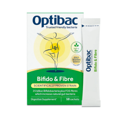 Optibac Bifido & Fibre 10 sachets