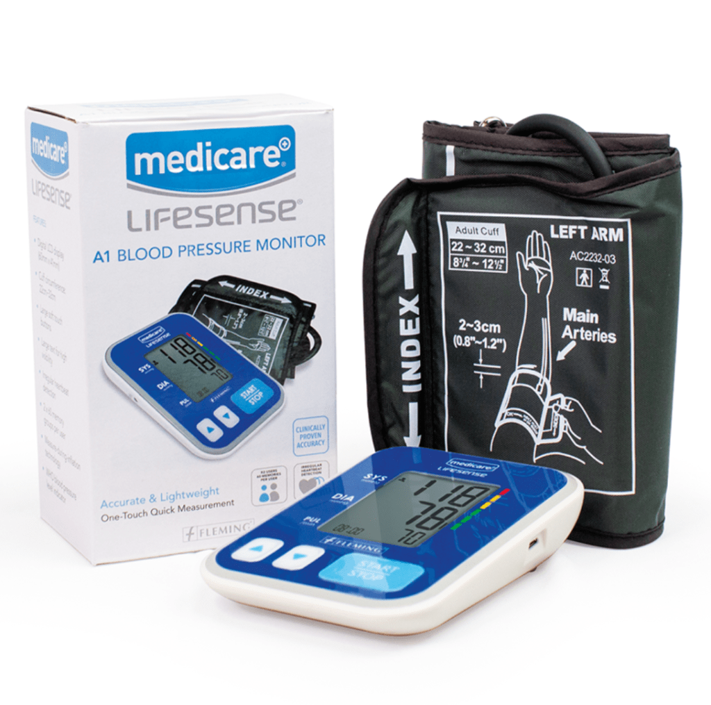 Medicare Lifesense A1 Blood Pressure Monitor - Adrian Dunne Pharmacy