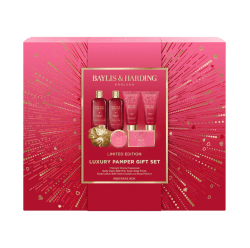 Baylis & Harding Midnight Cherry Luxury Pamper Gift Set