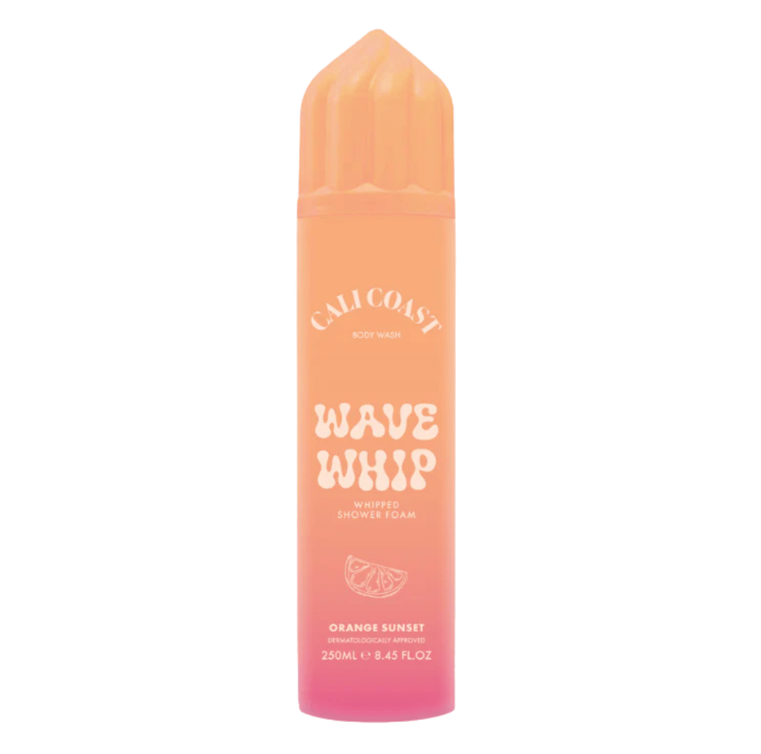 Cali Coast Wave Whip Shower Foam Orange Sunset – 250ml